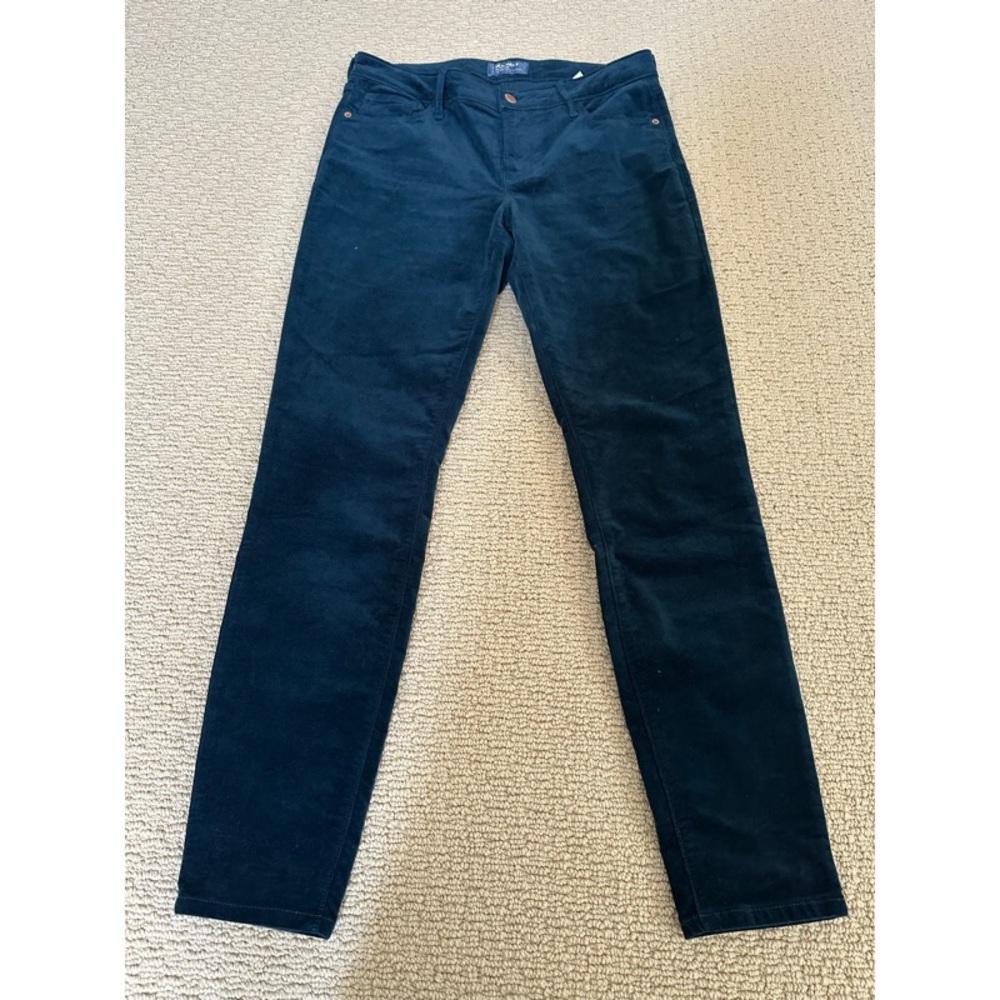 💐Beautiful soft, velvet-like, teal pants. EUC